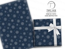 Snowflake Xmas Gift Wrapping