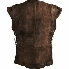 Leather Armor Viking Jerkin Larp Armor Medieval Leather Cosplay Costume 1Piece