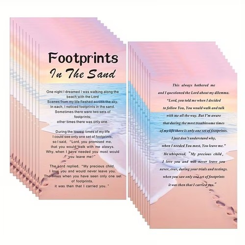 Pack footprints in the - in,