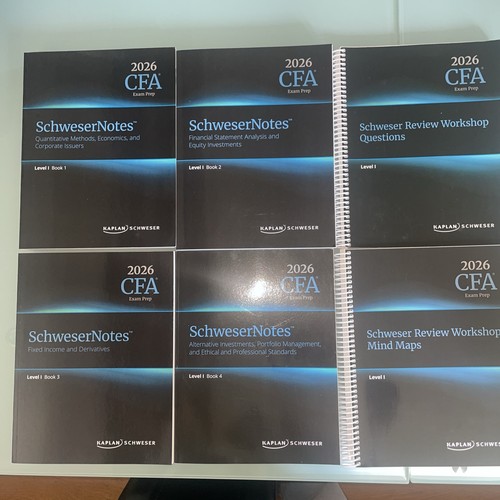 Kaplan schweser cfa level - kaplan, i