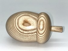 Large ornamental wooden acorn