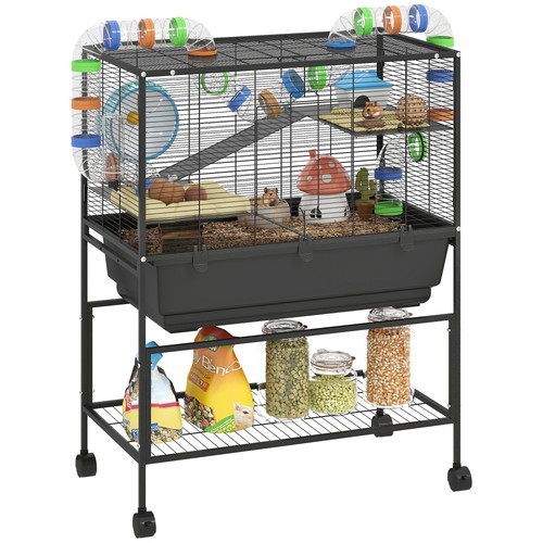 Pawhut hamster cage - hamster, 3