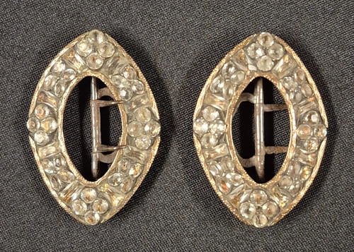 Georgian knee buckles silver