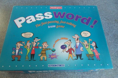Waddingtons password board - password,