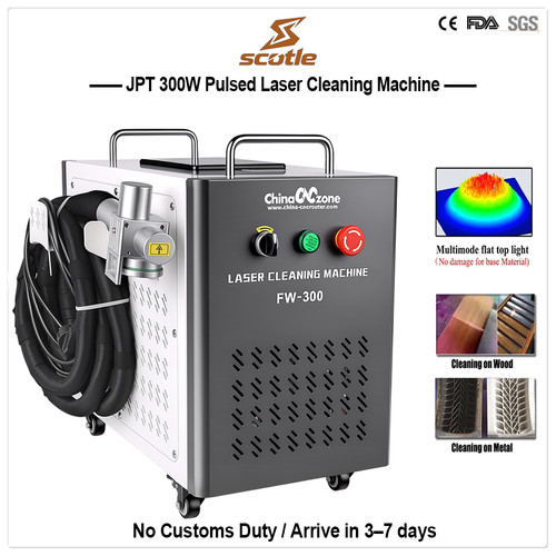 Jpt 300w pulsed laser cleaning - 300w,