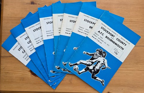 Stockport county home - x8,