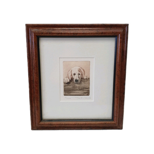 Framed limited edition - limited, etching