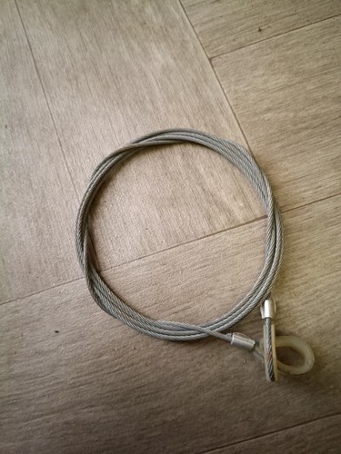 And over garage door cable - up,