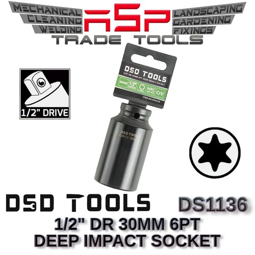 Dsd tools dr 30mm 6pt - tools,