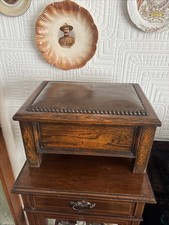 Lovely antique oak storage - antique,