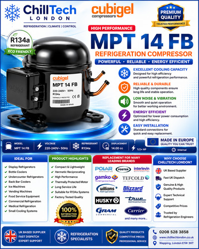 Cubigel mpt14tb fridge - mpt14tb,