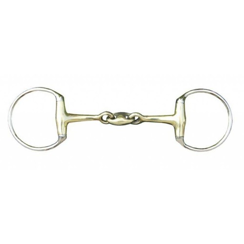 Hkm eggbutt snaffle bit - eggbutt,