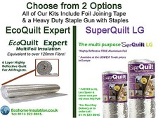 Conservatory Revive, Roof Foil Insulation Kit - Warm in Winter Cool in Summer