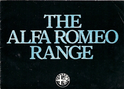 Alfa romeo range 1980 - 1980-1981, uk
