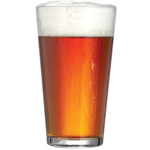 Conical pint glass real - conical,