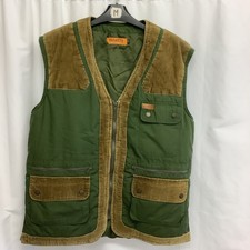 Regatta Men's Olive Green Corduroy Shoulders Padded Gilet Size M