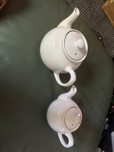 White teapot set - white,