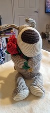497 - Boofle Bear with Flower
