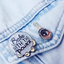 David Bowie Enamel Pin Badge