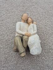 DEMDACO WILLOW TREE 2007 - ANNIVERSARY ORNAMENT COUPLE FIGURINE SUSAN LORDI