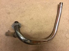 Triumph T140 750 Bonneville Exhaust Down Pipe L/H Plus Link Pipe & Clamp