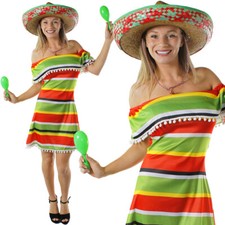 LADIES MEXICAN GIRL COSTUME