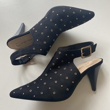 Primark Shoes Sz 5 Black Gold