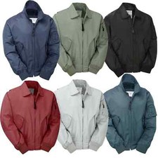 Bomber Jacket MA2 CWU Flight Military Style Lightweight Unpadded Coat Defects