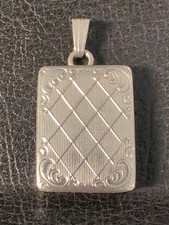 Vintage Sterling Silver Book