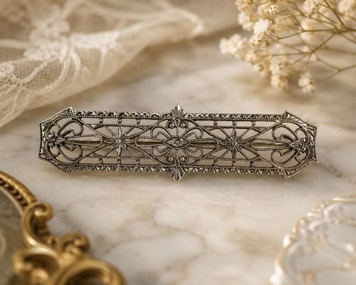 Antique art deco - art, sterling