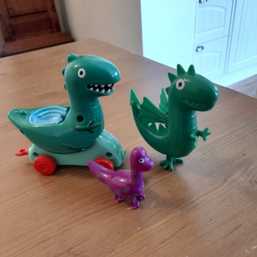 Peppa pig dinosaur - bundle, (3)