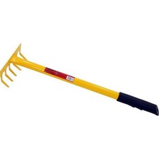 6 TOOTH 500mm LONG LEAF RAKE