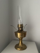 Aladdin Industries Brass Oil Lamp + Chimney