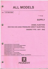 PEUGEOT HDI DIESEL INJECTION