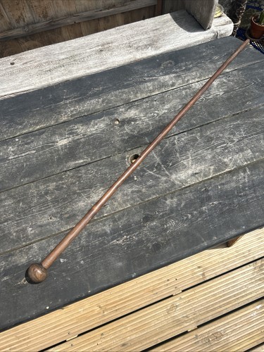 Antique hardwood knobkerrie - hardwood,