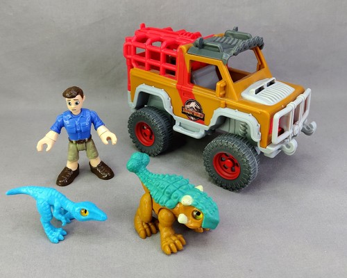 Imaginext jurassic world camp - imaginext,