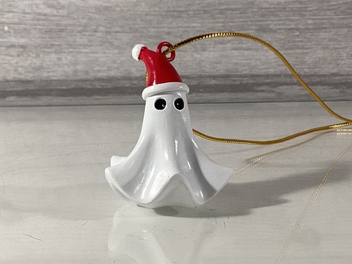 Santa ghost hanging - santa,