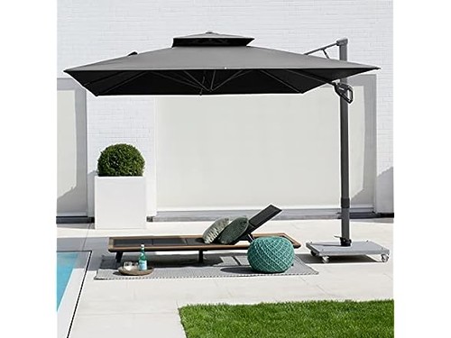 Dark gray sumbel patio - dark,