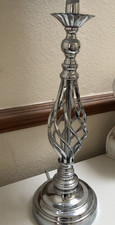 Laura Ashly tall ornate chrome