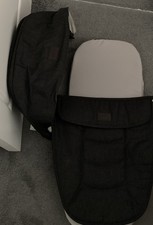 Babystyle Oyster 3 Carrycot Hood & Apron Grey