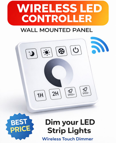 Wireless touch wall dimmer - wireless,