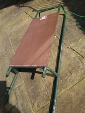 Vintage metal-framed sledge