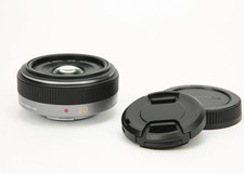 Panasonic Lumix 20mm f/1.7 Aspheric G-Series Pancake MFT Lens (Silver) H-H020