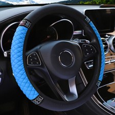 Car Accessories Blue Leather