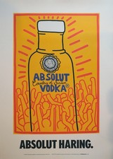 KEITH HARING X ABSOLUT VODKA