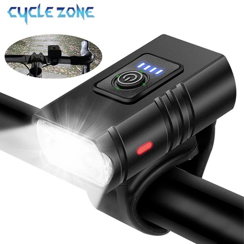 Led bicycle front light - front,