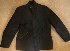 Barbour XL Black Quilted Men's