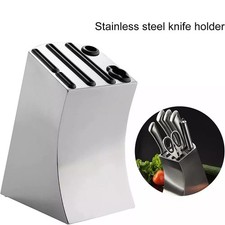 Stainless Steel Knife Block