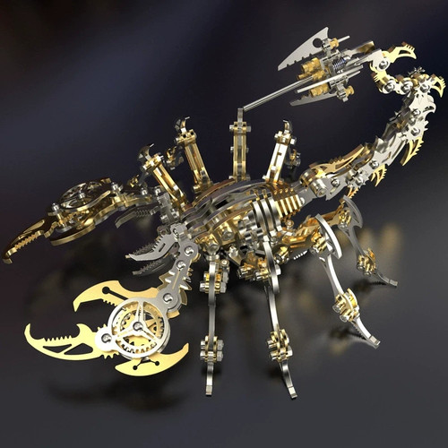 Gold cyber scorpion metal - cyber,