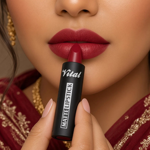 Vital matte kiss lipstick long - kiss,